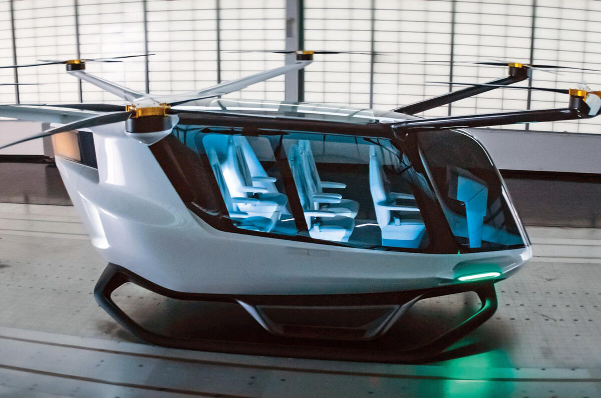 Skai passenger drone - static side