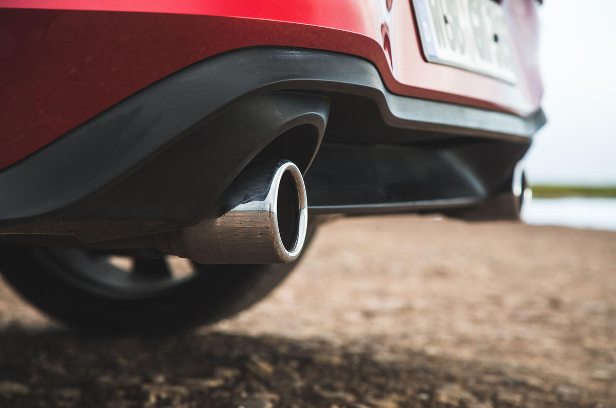 Britain's best affordable drivers car 2020 - VW Golf GTI - exhausts Britain's best affordable drivers car 2020 - VW Golf GTI - exhausts