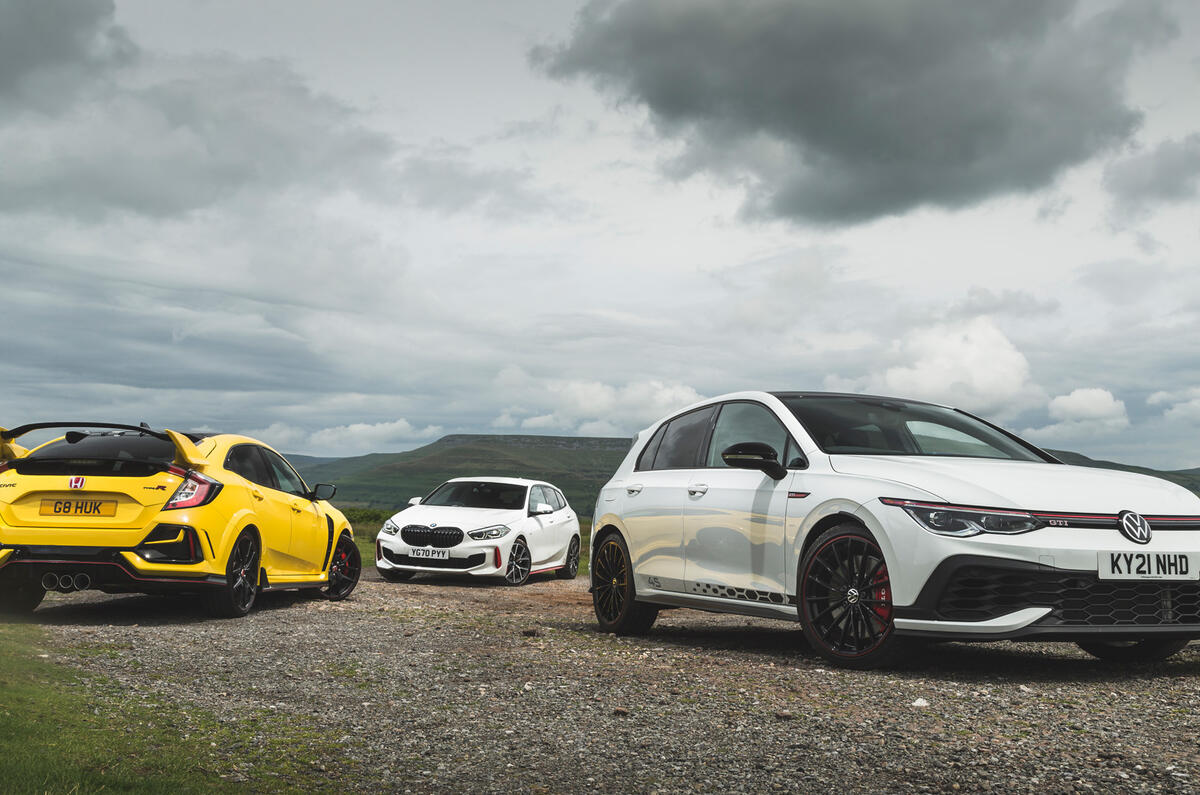 61 Golf Civic 1 Series hot hatch triple static front