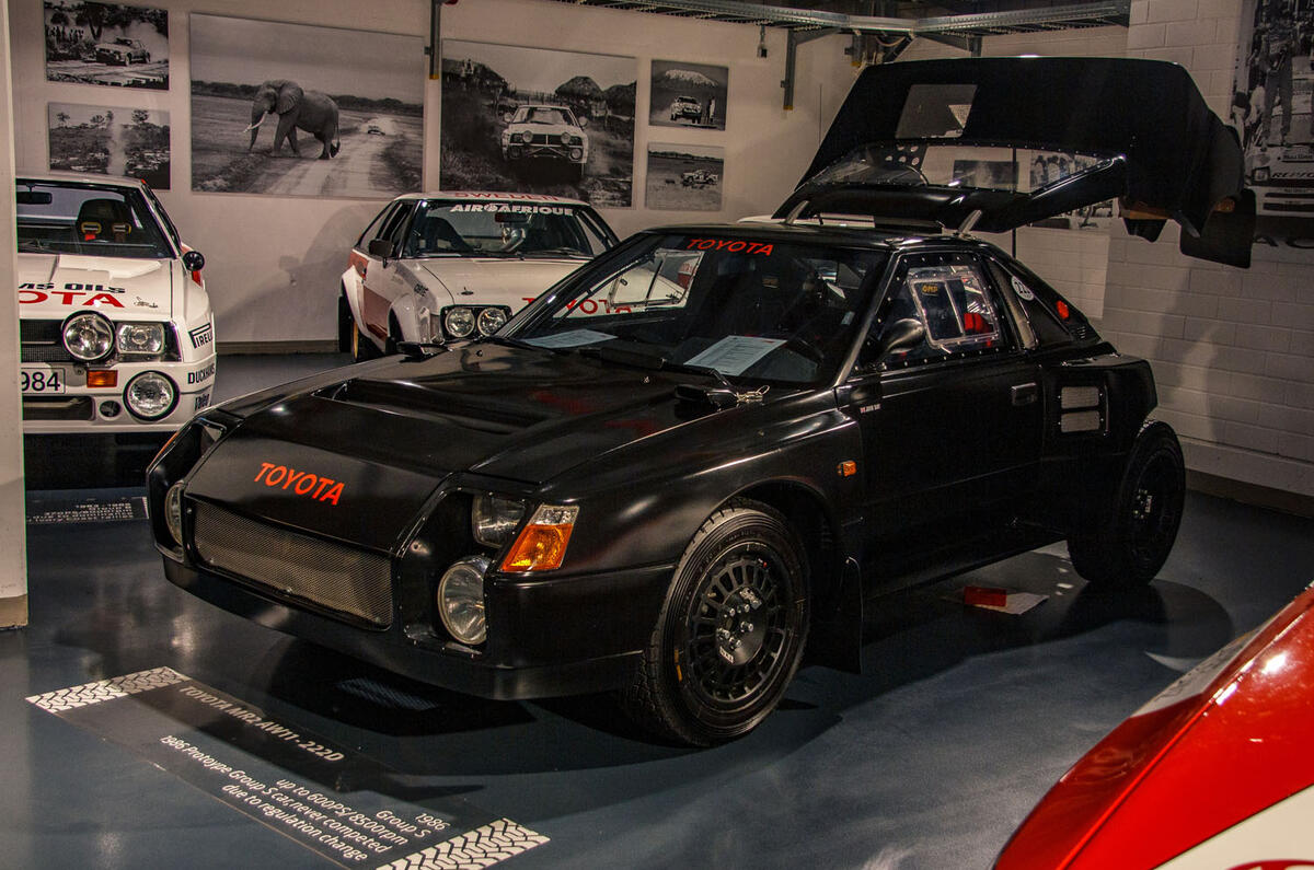 Waking the Toyota GT-One - historic Toyotas