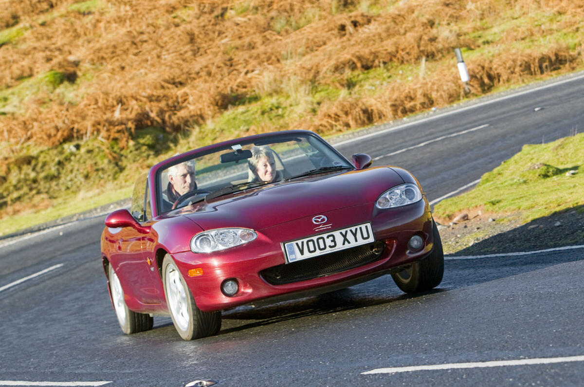 Naturally aspirated group test - Used Mazda MX-5 mk3