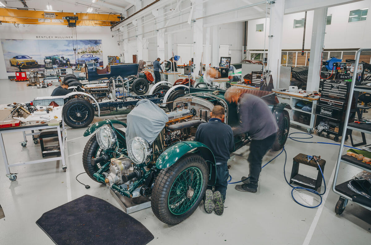 62 Bentley Cupra Christmas road trip bentley mulliner workshop