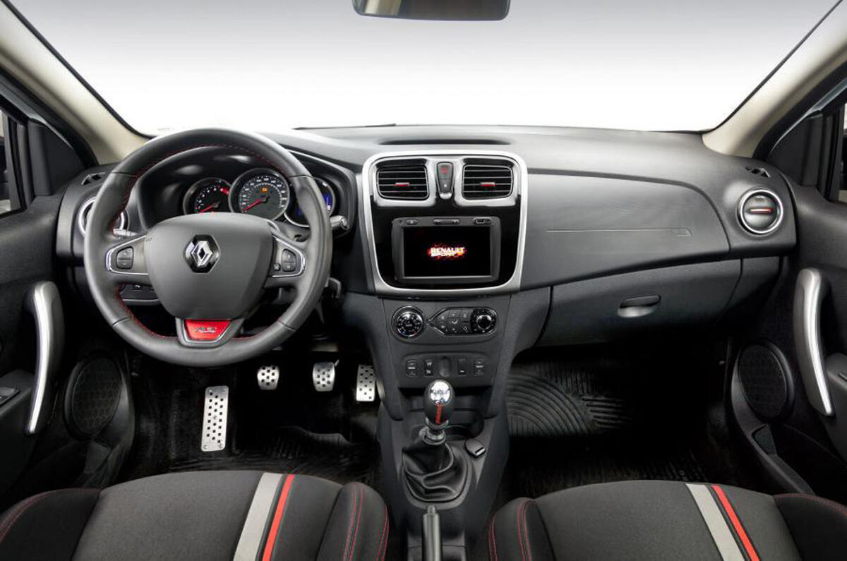 Renaultsport history picture special - Renaultsport Sandero RS 2.0 interior Renaultsport history picture special - Renaultsport Sandero RS 2.0 interior