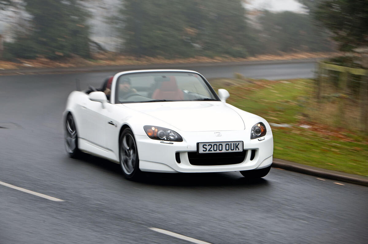 Naturally aspirated group test - Used Honda S2000