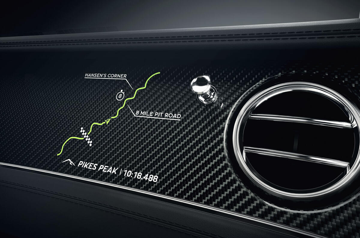 2019 Bentley Continental GT W12 Pikes Peak edition