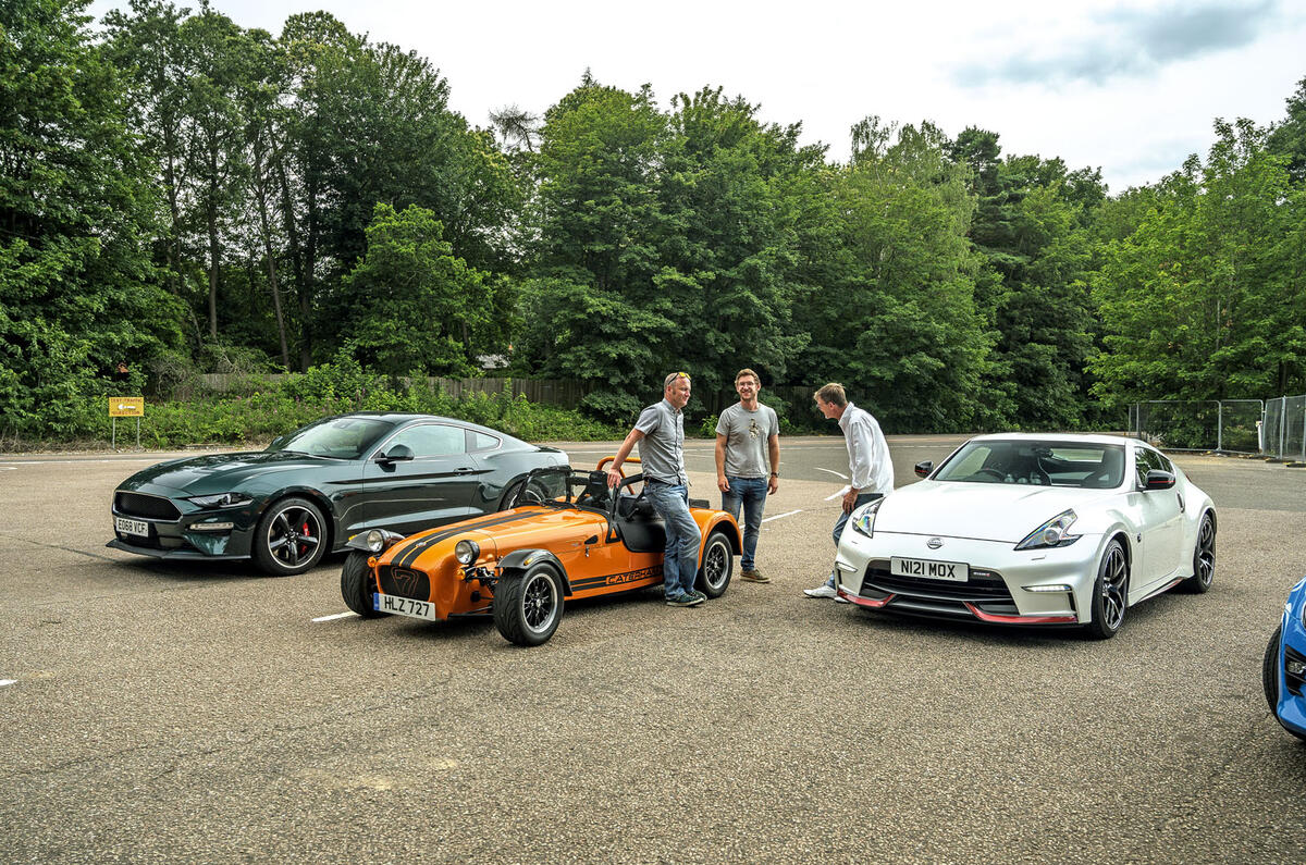 Naturally aspirated group test - road testers talking
