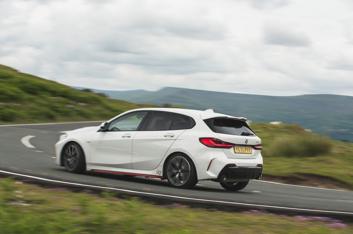 65 Golf Civic 1 Series hot hatch triple BMW cornering rear