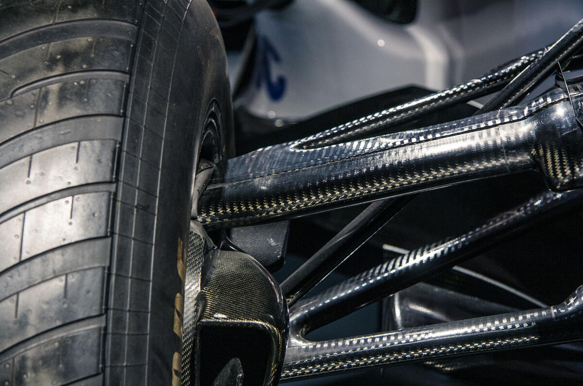 Waking the Toyota GT-One - historic Toyotas single seater suspension