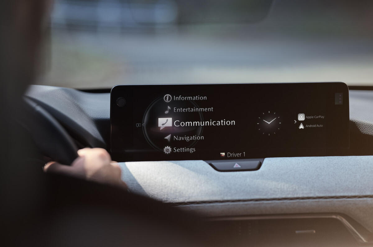 65 Mazda CX 60 2022 official reveal images infotainment 65 Mazda CX 60 2022 official reveal images infotainment