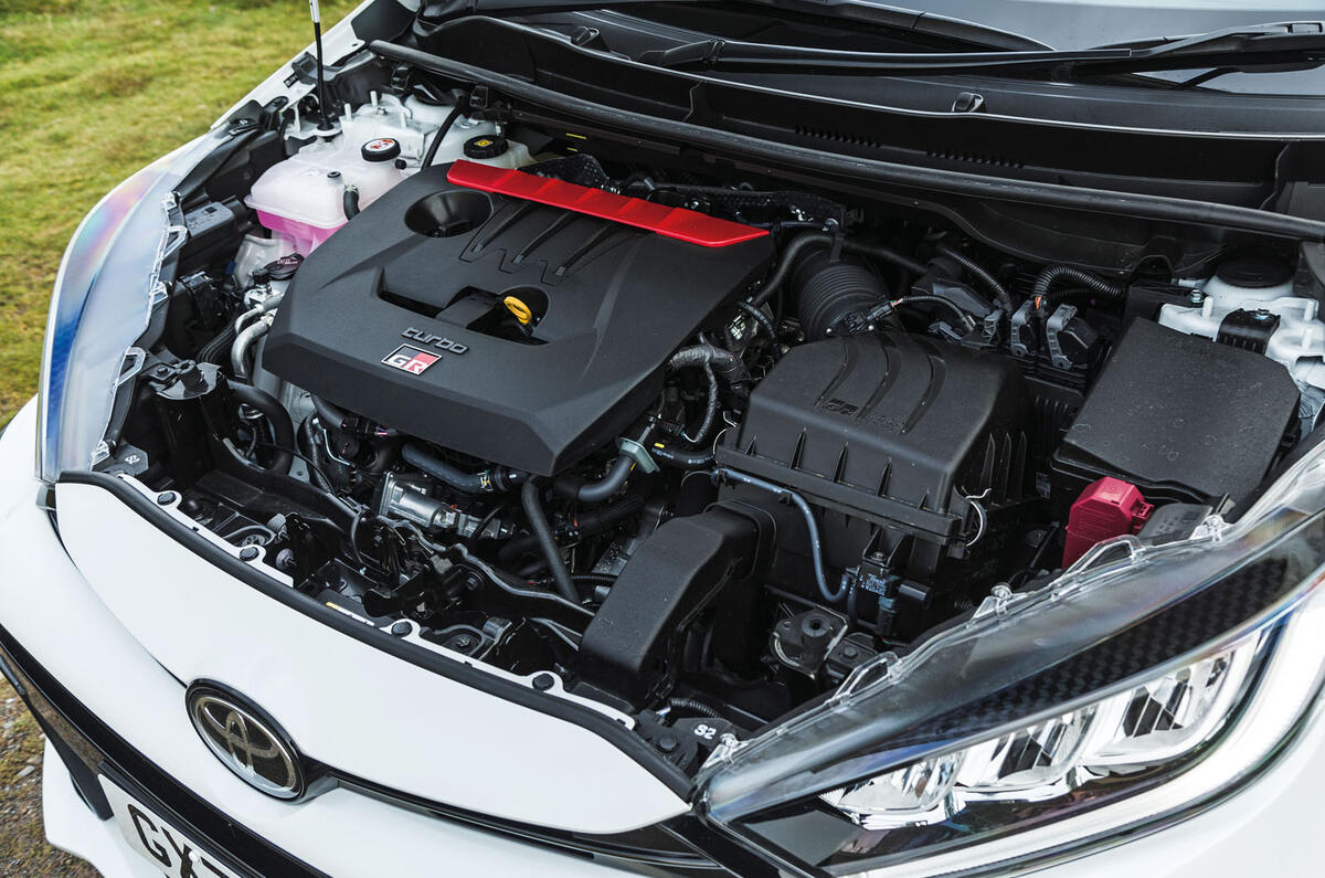 Britain's best affordable drivers car 2020 - Toyota GR Yaris - engine Britain's best affordable drivers car 2020 - Toyota GR Yaris - engine