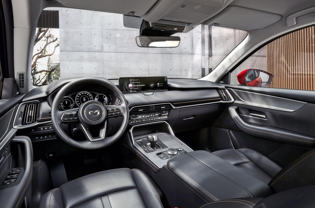 66 Mazda CX 60 2022 official reveal images dashboard 66 Mazda CX 60 2022 official reveal images dashboard