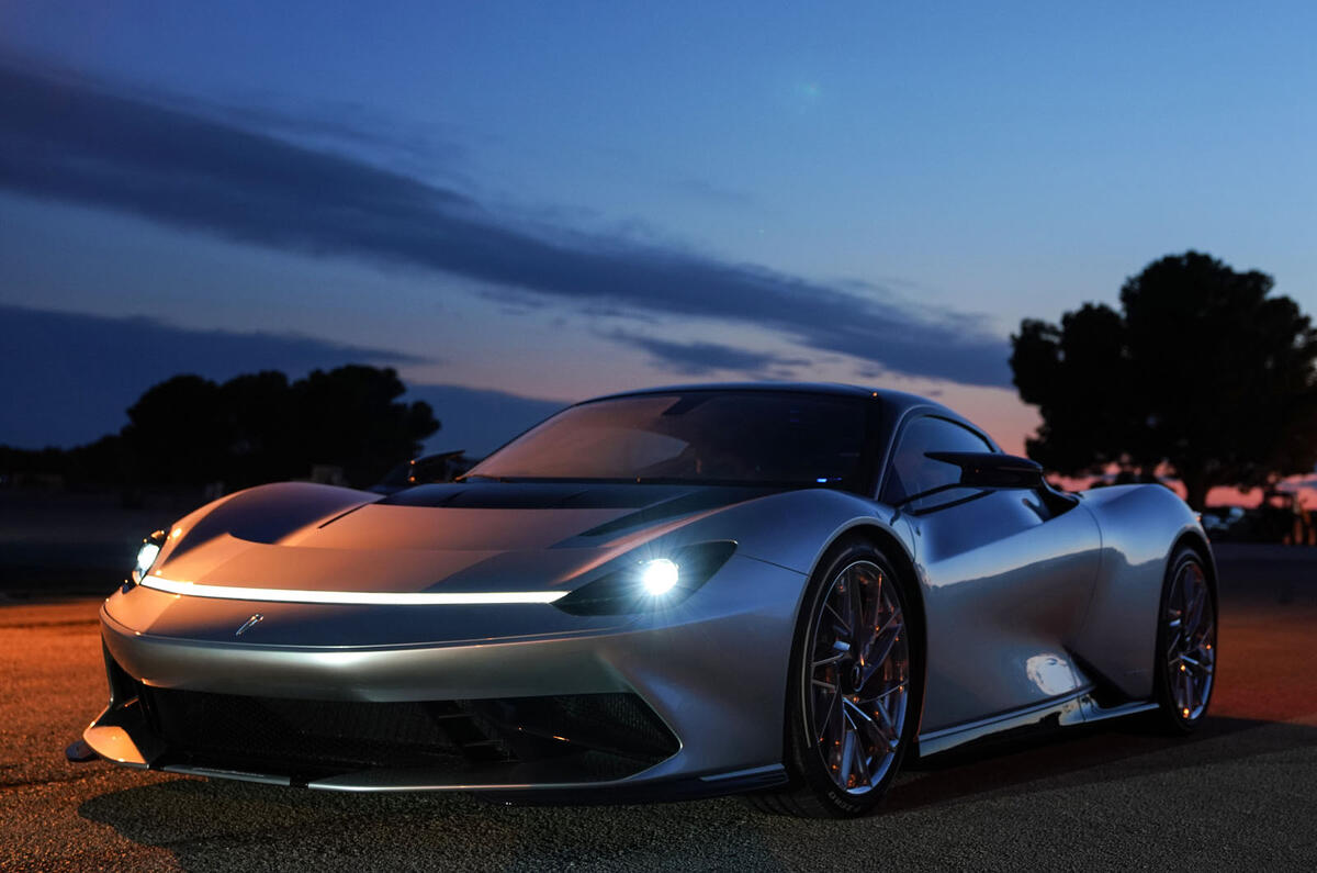 Pininfarina Battista 2019 first drive review - static nose