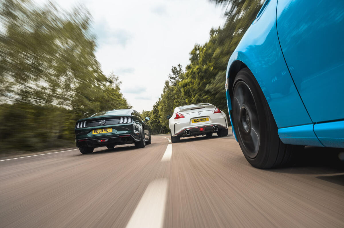 Naturally aspirated group test - Mustang and Nissan from Toyota