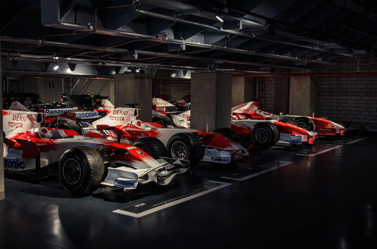 Waking the Toyota GT-One - historic Toyotas single seaters