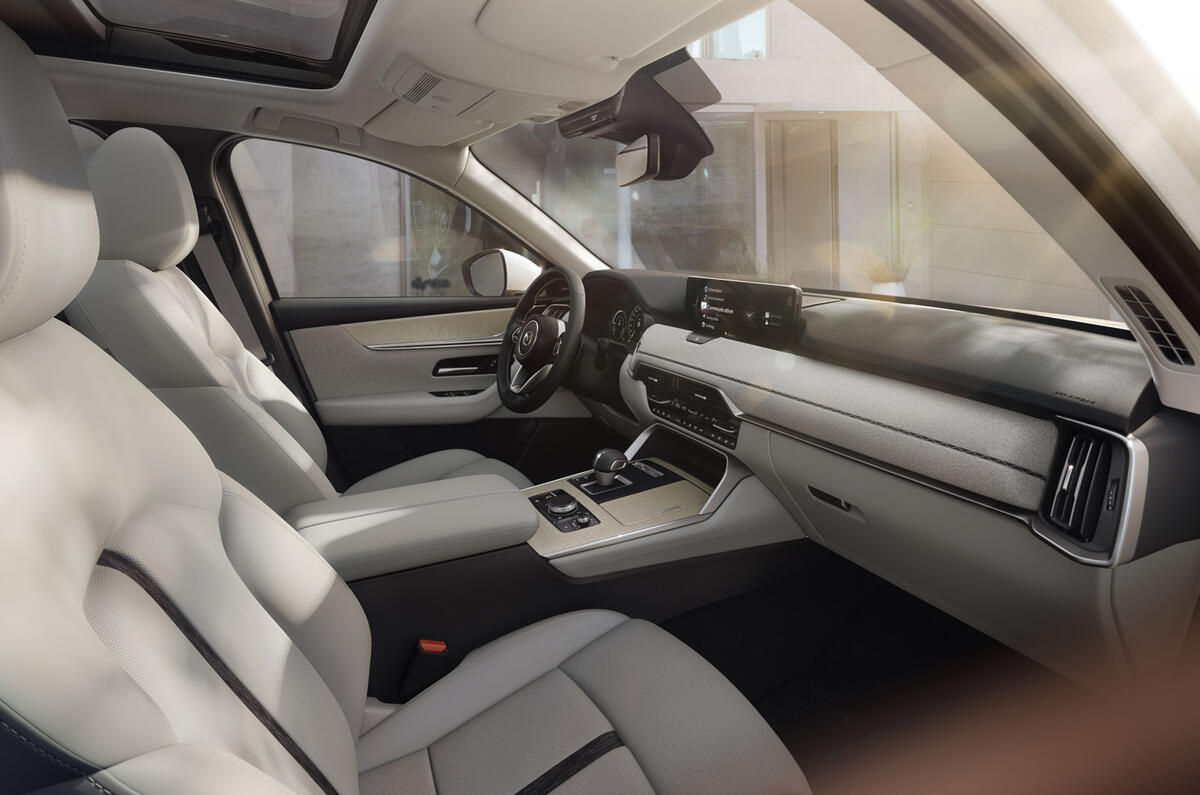 67 Mazda CX 60 2022 official reveal images cabin 67 Mazda CX 60 2022 official reveal images cabin