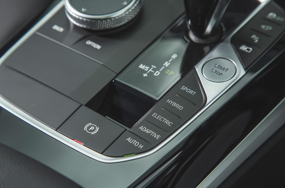 68 PHEV wagons triple test 2021 bmw centre console