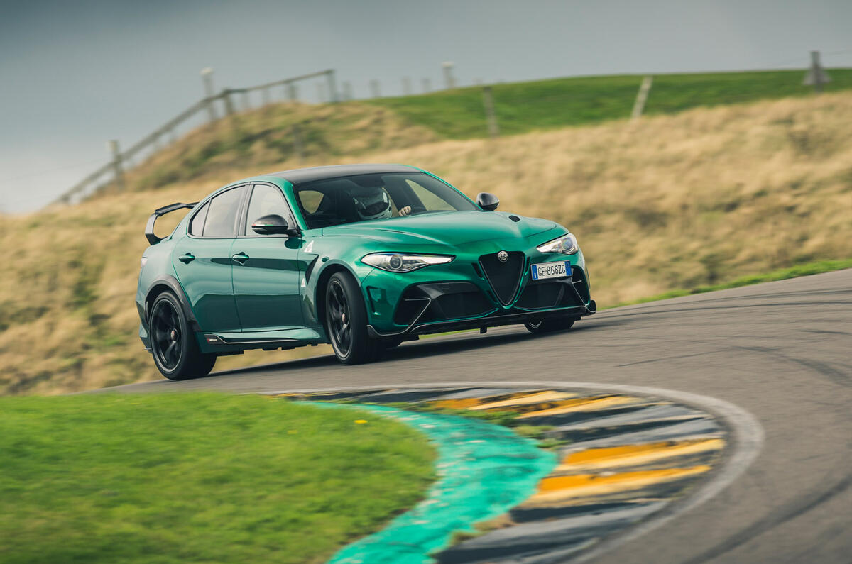 69b Britains best drivers car 2021 alfa track front 69b Britains best drivers car 2021 alfa track front