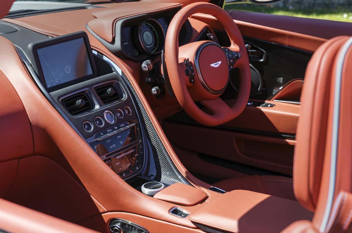 Aston Martin DB11 Volante Henley Royal Regatta interior