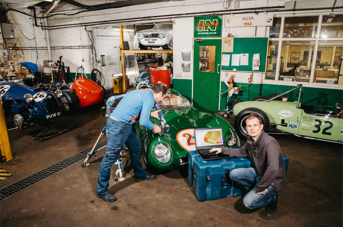 A2P2 scanning car