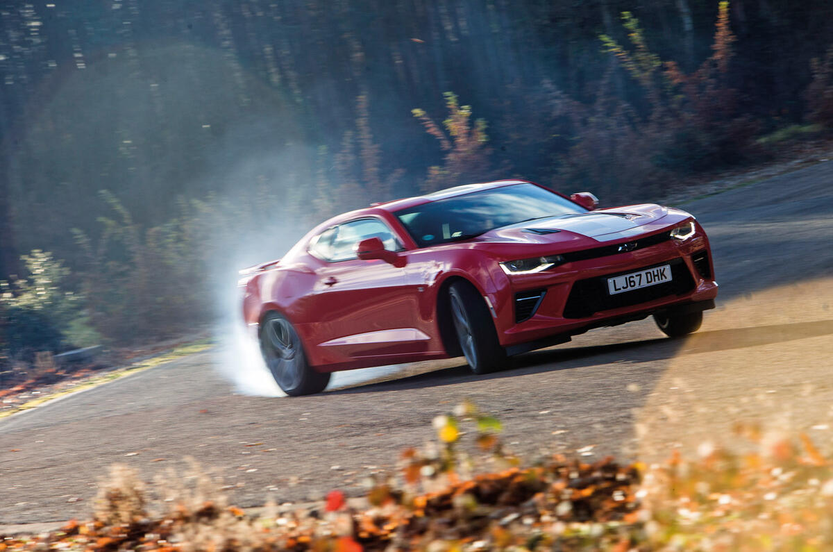 Chevrolet Camaro - tracking front Chevrolet Camaro - tracking front