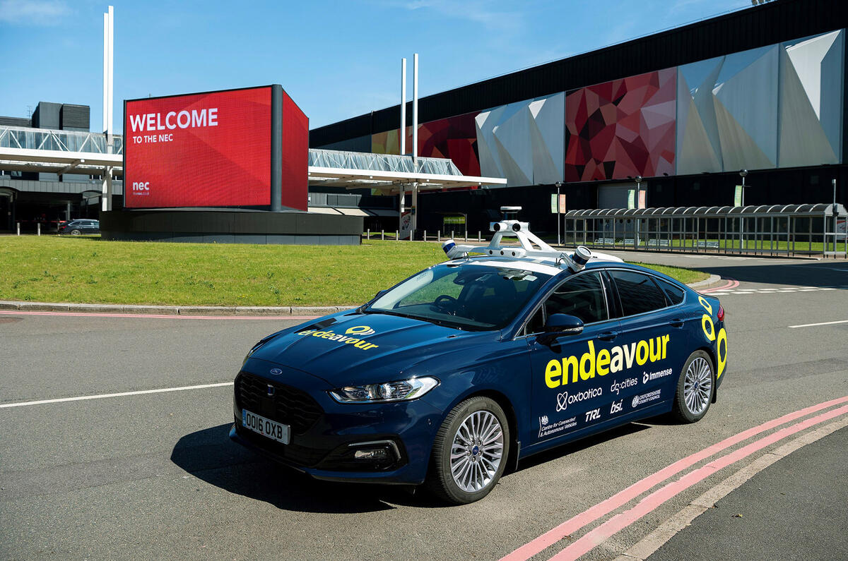 6 Endeavour at NEC 1 6 Endeavour at NEC 1