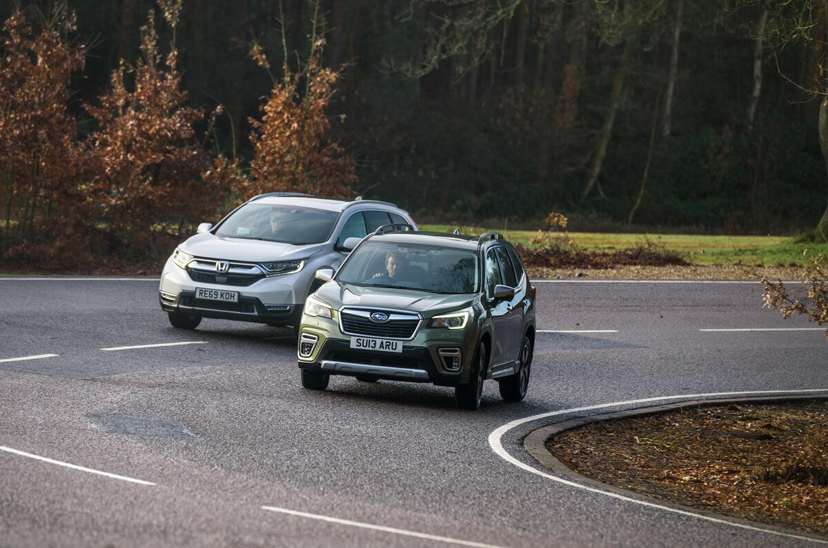 Hybrid mega-test - Subaru and Honda Hybrid mega-test - Subaru and Honda