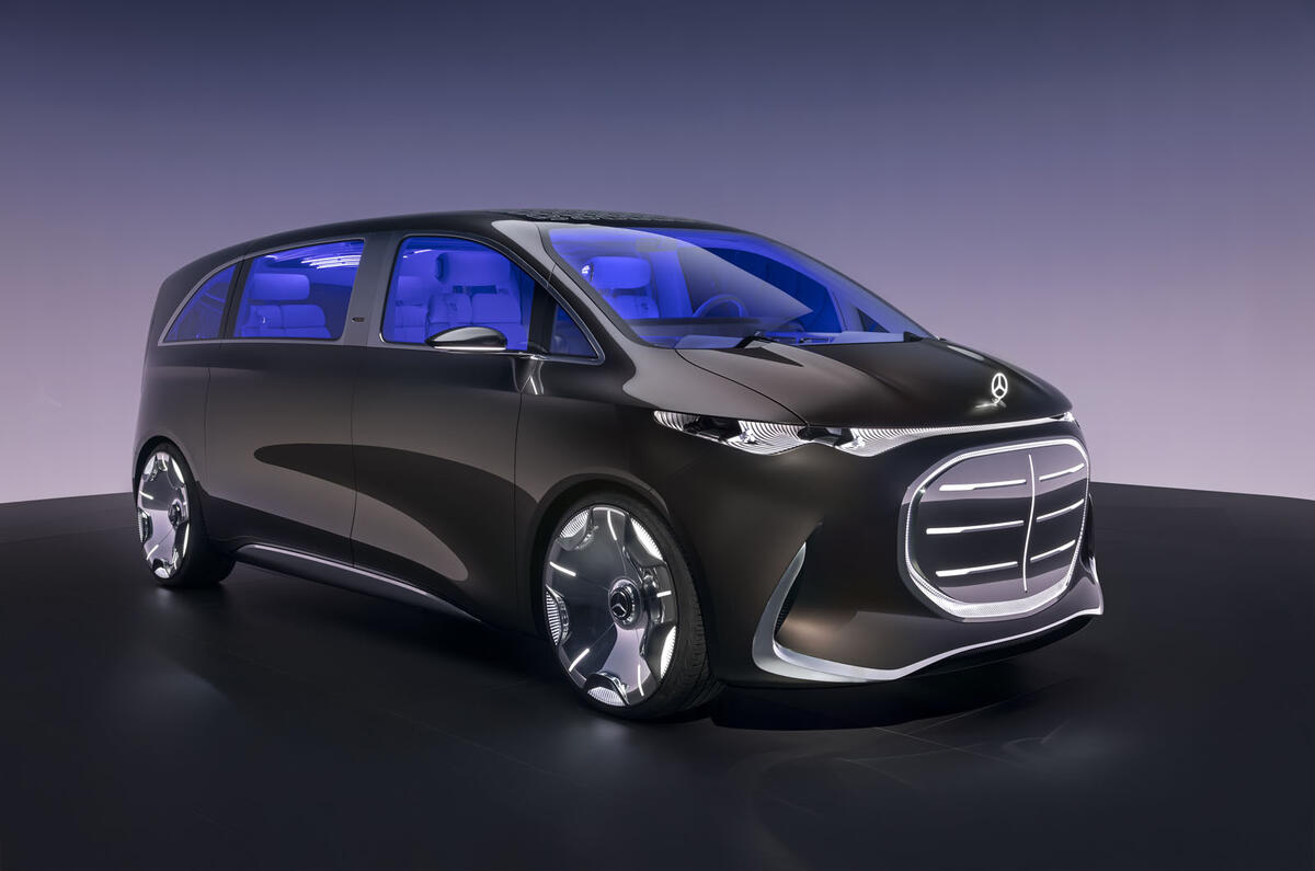 6 Mercedes Vision V front 3:4 studio 6 Mercedes Vision V front 3:4 studio