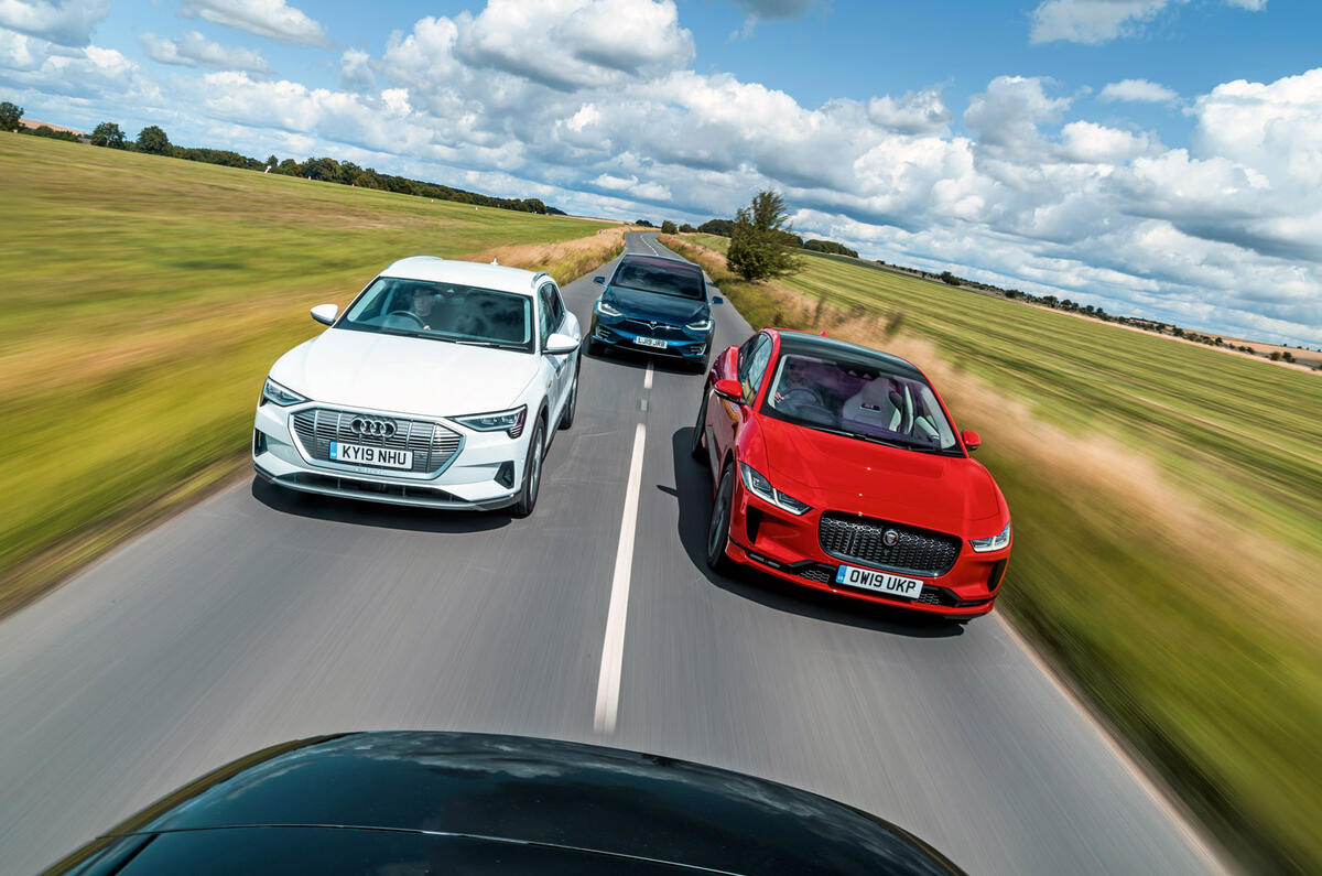 Used EVs feature - Audi, Jaguar and Tesla Used EVs feature - Audi, Jaguar and Tesla