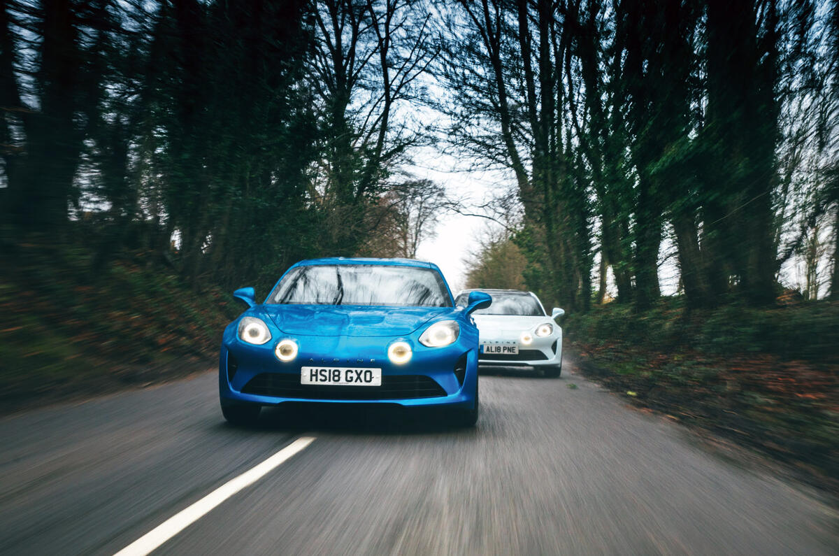 Alpine A110 - hero front Alpine A110 - hero front