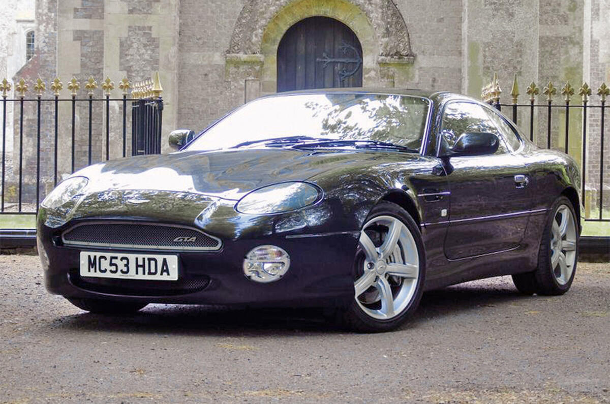Aston Martin DB7 GTA - front Aston Martin DB7 GTA - front