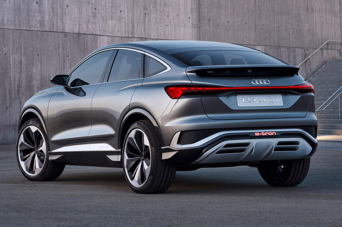 Audi E-tron - static rear Audi E-tron - static rear