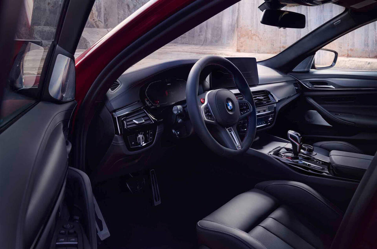 BMW M5 2020 - interior BMW M5 2020 - interior