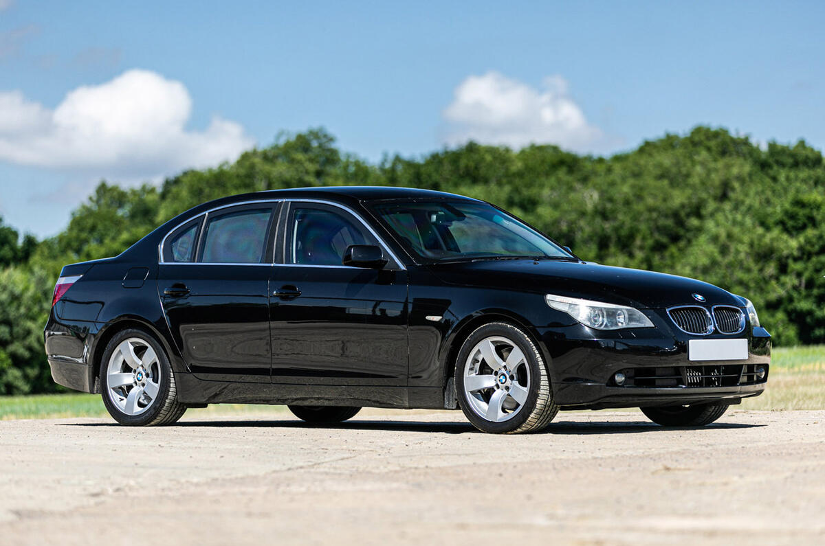 BMW 550i Security - static side BMW 550i Security - static side