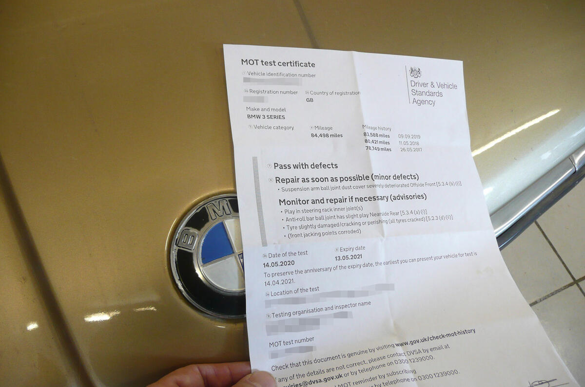 BMW document blanked BMW document blanked