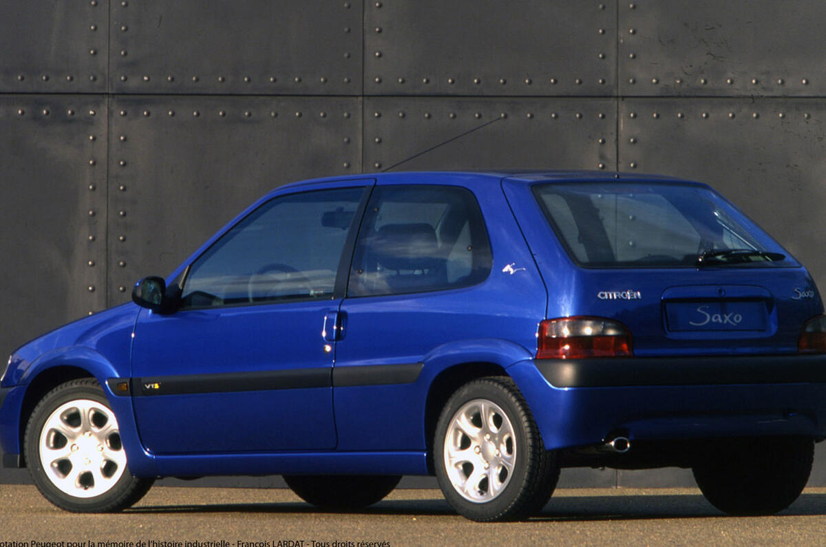 Citroen Saxo - static rear Citroen Saxo - static rear