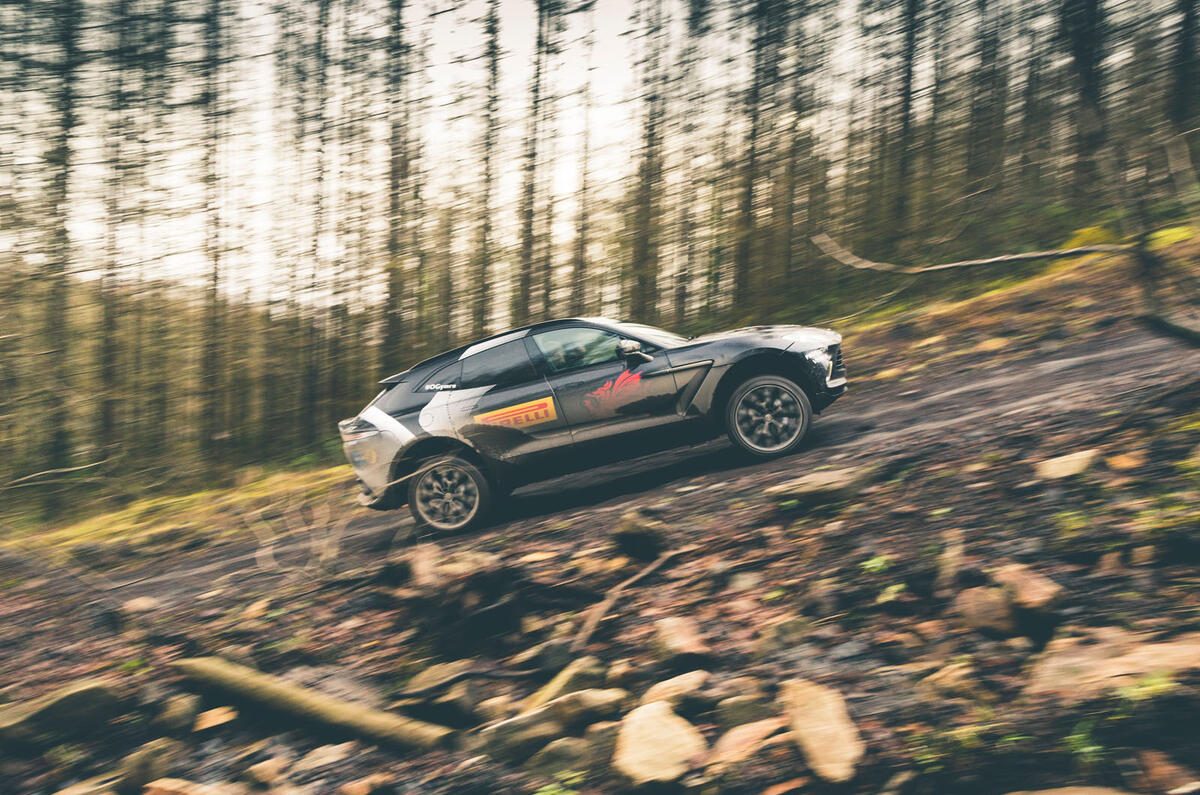 Game Changer 2020 Aston Martin DBX - side Game Changer 2020 Aston Martin DBX - side