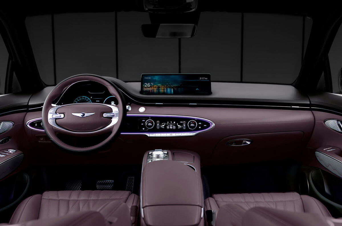 Genesis GV70 - interior Genesis GV70 - interior