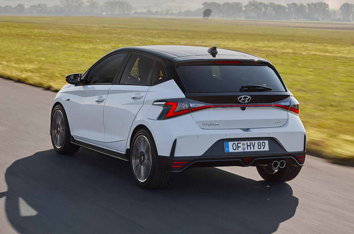 Hyundai i20 N-Line - rear