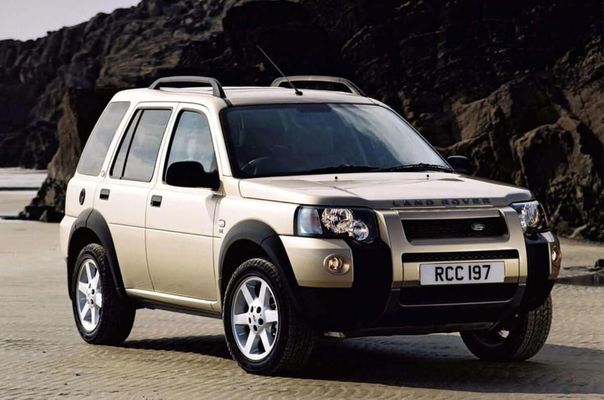 Land Rover Freelander front Land Rover Freelander front