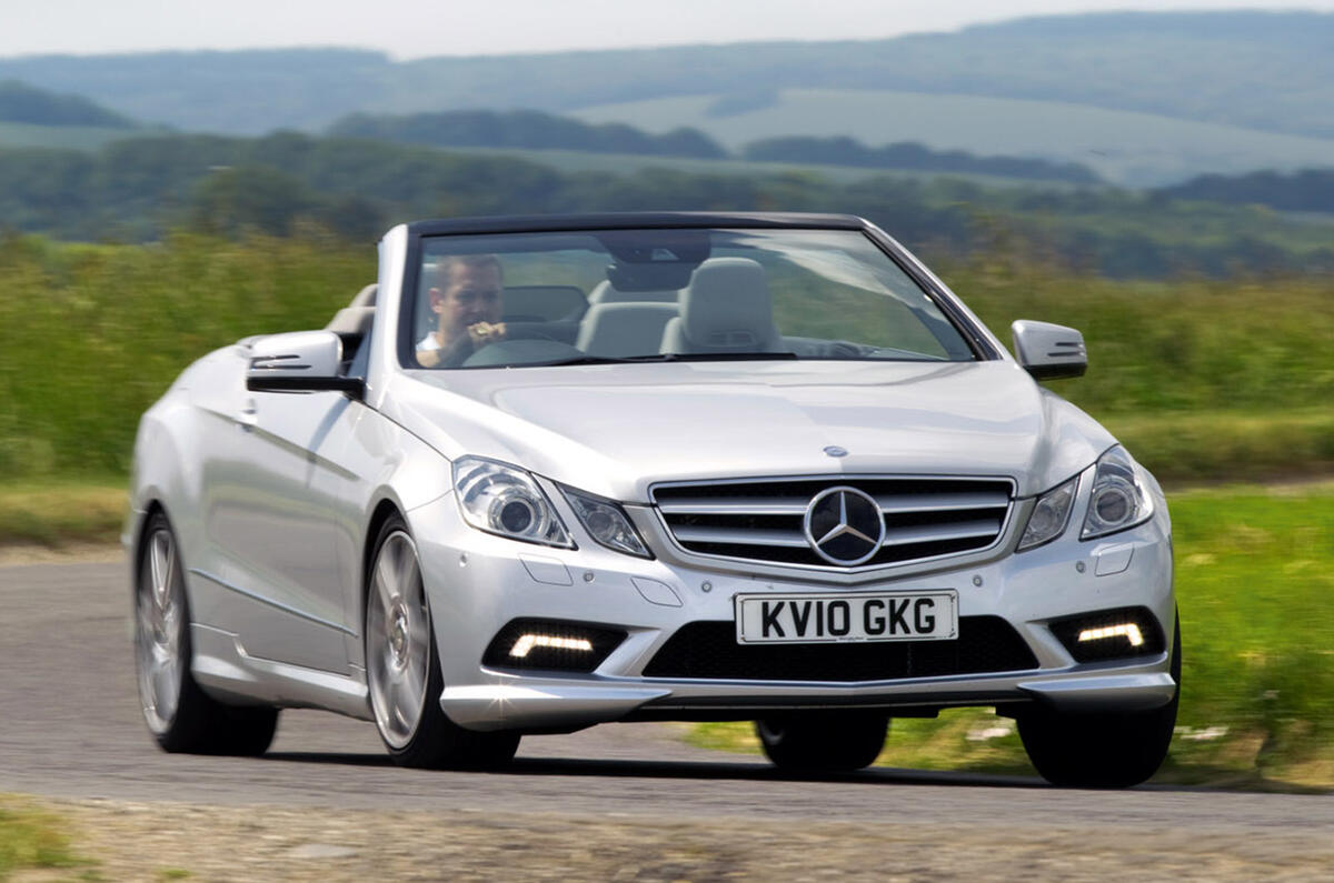 Mercedes-Benz E-Class Convertible 2010 - hero front