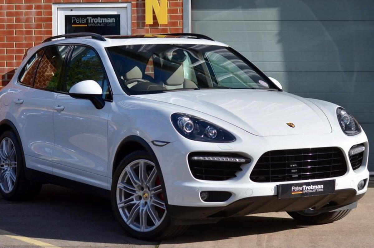 Porsche Cayenne Turbo - static front Porsche Cayenne Turbo - static front