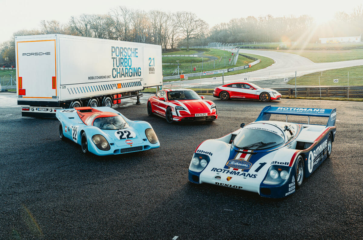 7 porsche taycan record 7 porsche taycan record