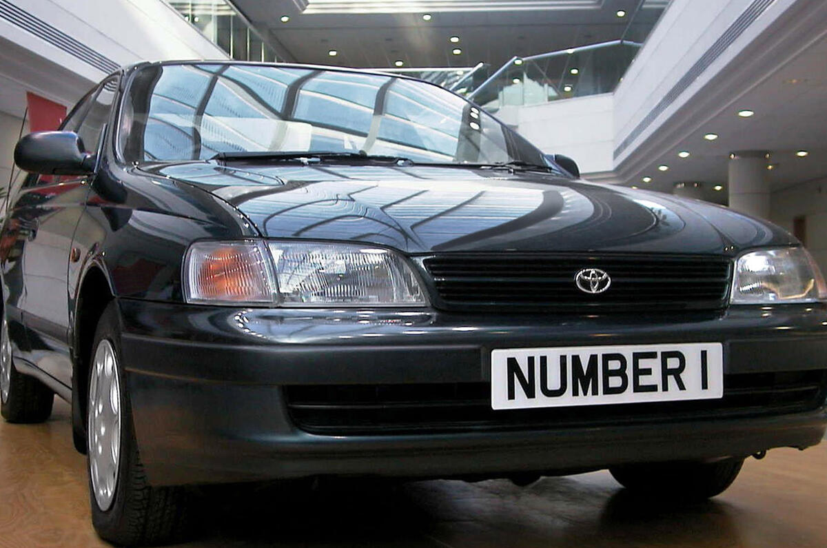 Toyota Carina - static front Toyota Carina - static front