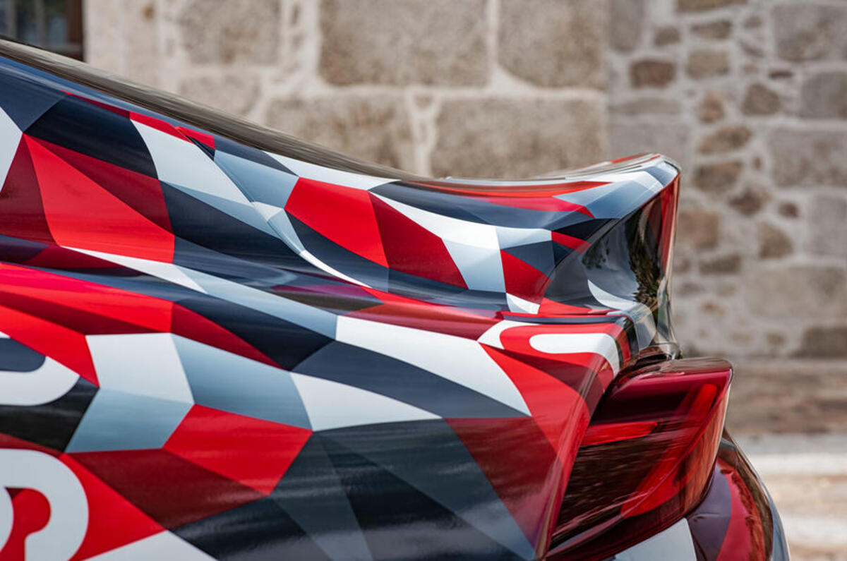 Toyota Supra prototype wing