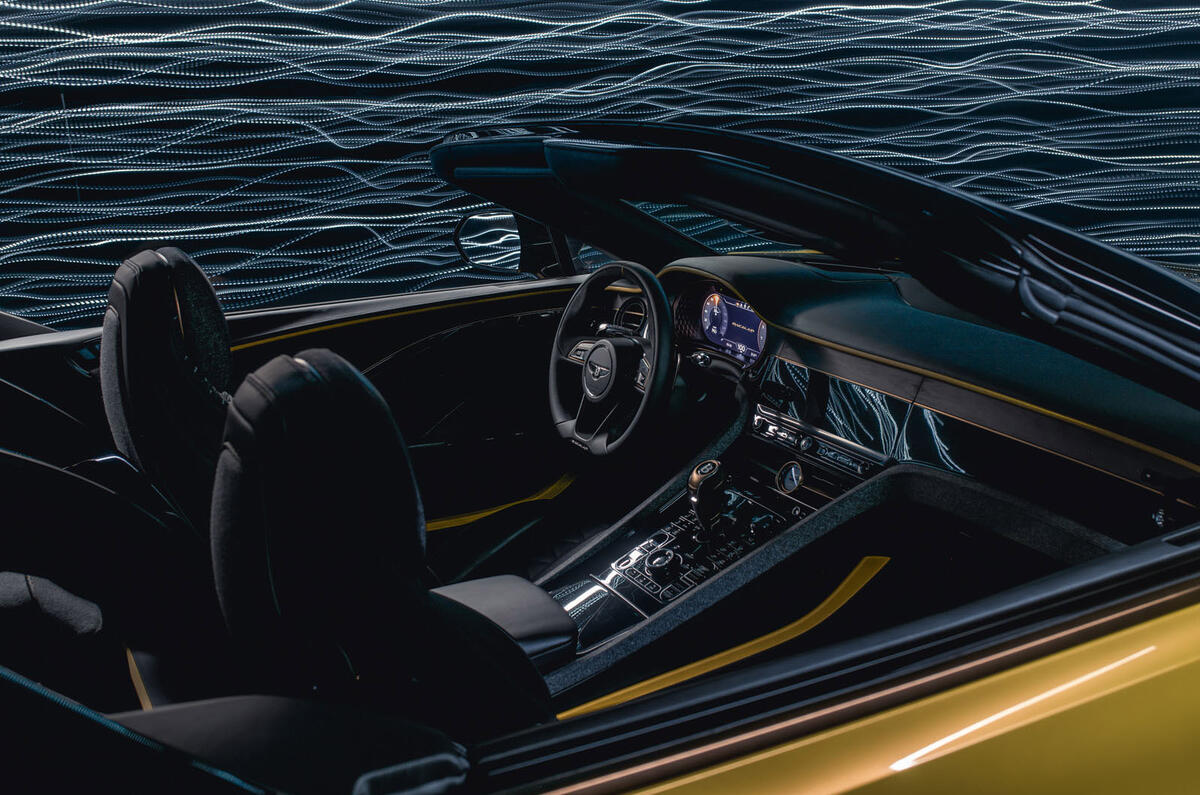 Bentley Bacalar 2020 - interior Bentley Bacalar 2020 - interior