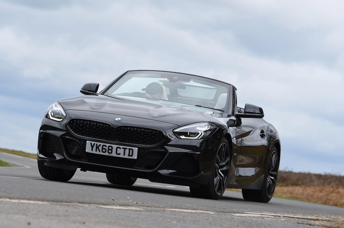 BMW Z4 - tracking front BMW Z4 - tracking front