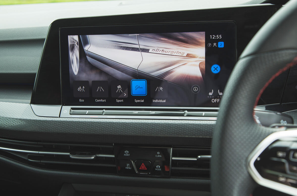 71 Golf Civic 1 Series hot hatch triple golf infotainment