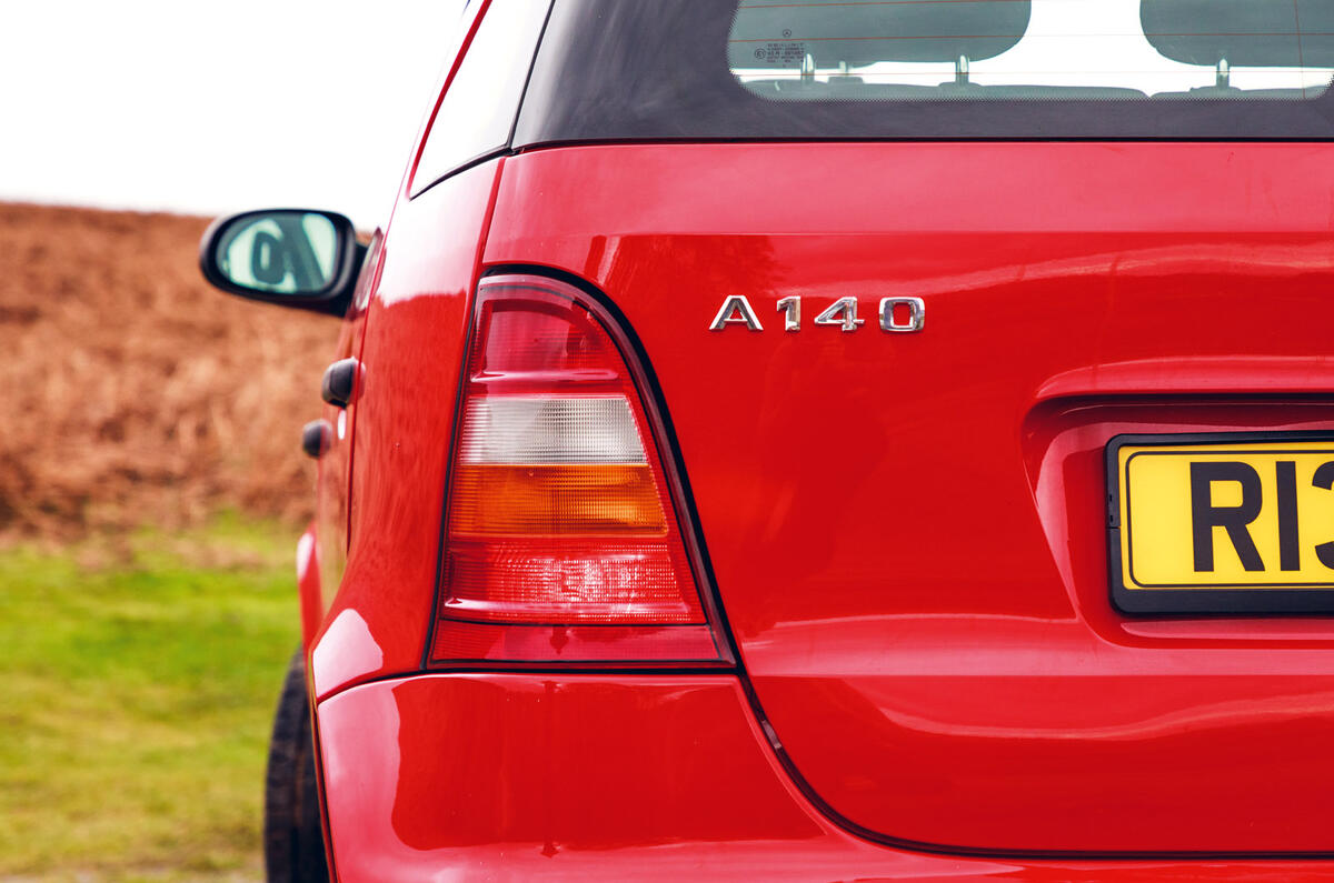 Mercedes A-Class - stationary rear Mercedes A-Class - stationary rear