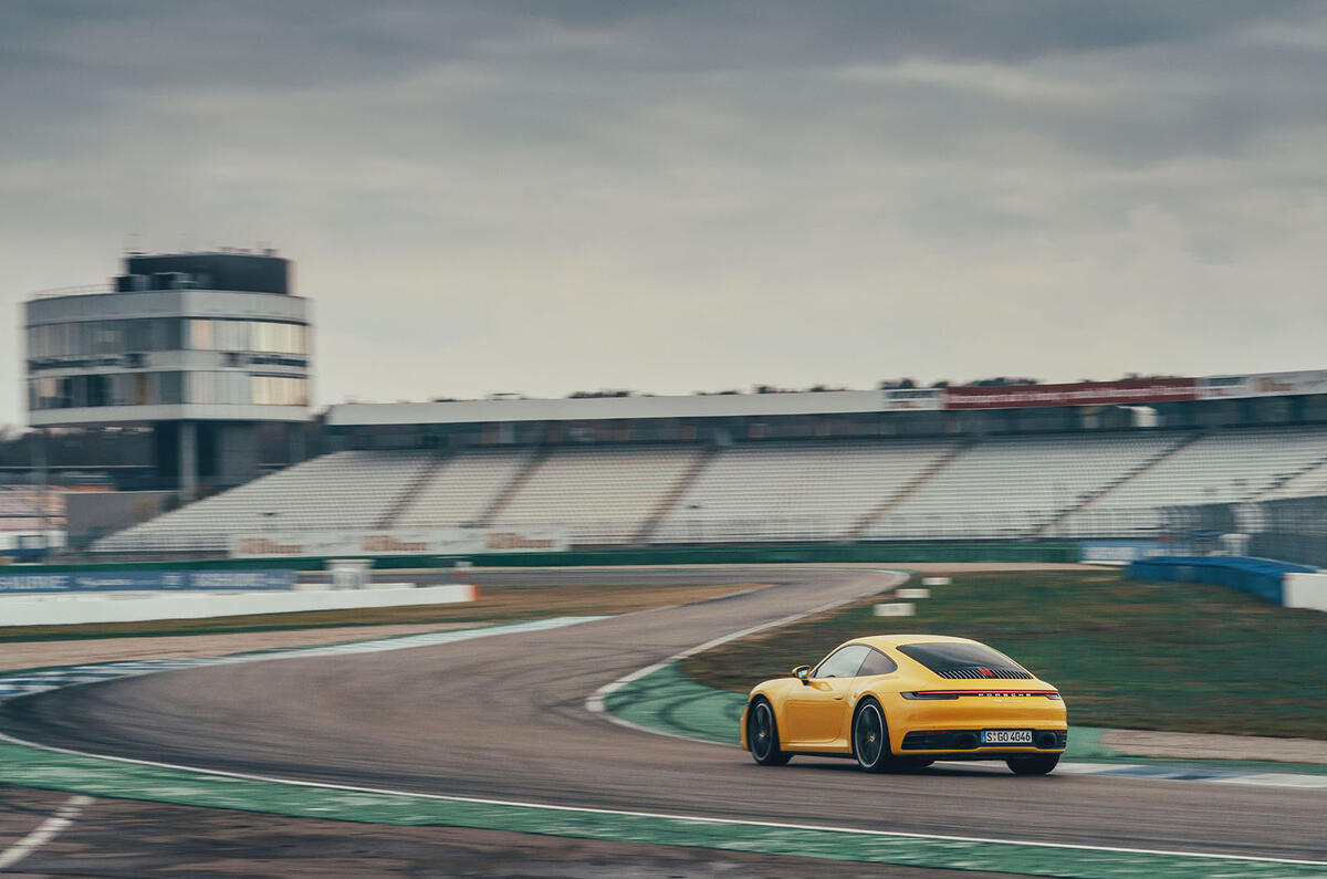 2019 Porsche 911 Carrera S track drive - track