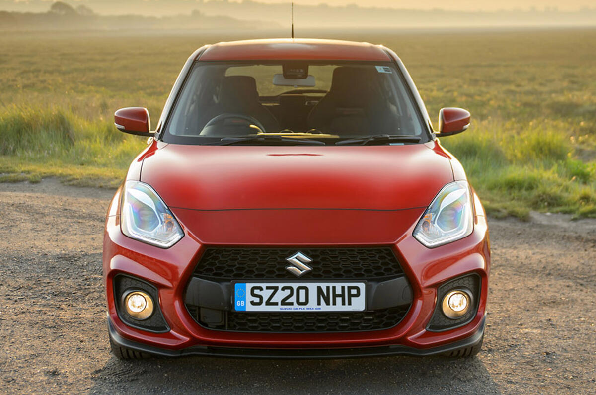 Suzuki Swift Sport Hybrid 2020 - static front Suzuki Swift Sport Hybrid 2020 - static front